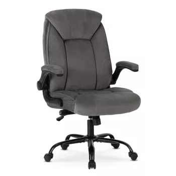 Forgószék szürke velúr. COMFORT