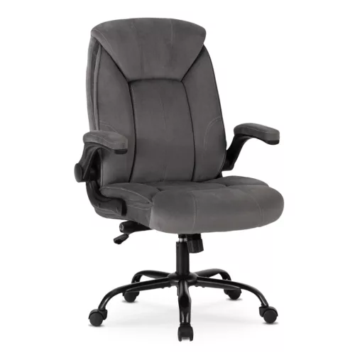 Forgószék szürke velúr. COMFORT