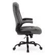 Forgószék szürke velúr. COMFORT
