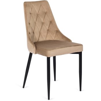 CORK szék, bézs, velúr