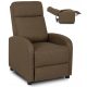 Fotel Rozkładany DANNY Brązowy