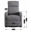 Recliner armchair DANNY grey