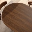 Ovális étkezőasztal 200 cm méretben, dió színben DARIO