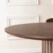 Ovális étkezőasztal 200 cm méretben, dió színben DARIO