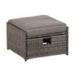 DELGADO Garden Furniture Set Grey