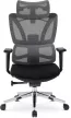 DELSIN forgószék ergonomikus fekete lábtartóval