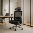 DYLAN Ergonomic Swivel Chair Black