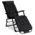 EDISON Garden Armchair Black