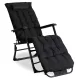 EDISON Garden Armchair Black