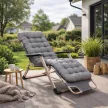 EDISON Garden Armchair Grey