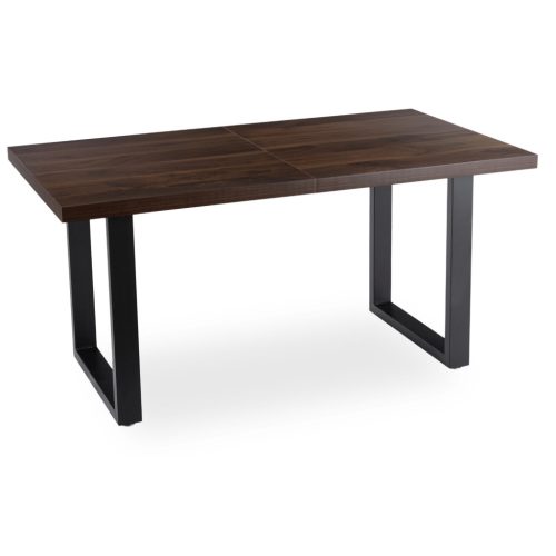 EDWIN bővíthető asztal 160-260 cm, dió-fekete