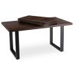 EDWIN bővíthető asztal 160-260 cm, dió-fekete