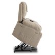 FENIX Electric Lift Recliner Massage Chair Beige Corduroy