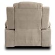FENIX Electric Lift Recliner Massage Chair Beige Corduroy