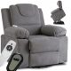 FENIX Electric Lift Recliner Massage Chair Grey