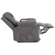 FENIX Electric Lift Recliner Massage Chair Grey
