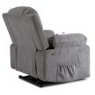 FENIX Electric Lift Recliner Massage Chair Grey