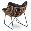Black Lounge Armchair FIN