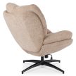 Forgó pihenőfotel lábtartóval bézs, FREMONT