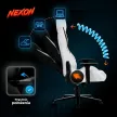 Gaming forgószék fehér színben. NEXON