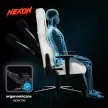 Gaming forgószék fehér színben. NEXON