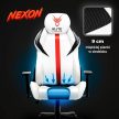 Gaming forgószék fehér színben. NEXON