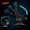 Gaming forgószék fekete/sárga színben. NEXON