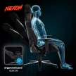 Gaming forgószék fekete/sárga színben. NEXON