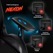 Gaming forgószék fekete/sárga színben. NEXON