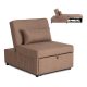 IBERIS Recliner Armchair 80 cm Brown with Sleeping Function
