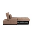 IBERIS Recliner Armchair 80 cm Brown with Sleeping Function