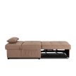 IBERIS Recliner Armchair 80 cm Brown with Sleeping Function