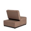 IBERIS Recliner Armchair 80 cm Brown with Sleeping Function