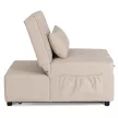 Dönthető, alvófunkciós fotel iberis 80 cm bézs, fotel
