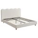Posteľ 160x200 cm v krémovej farbe – IZMIR