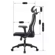 JULIET forgószék ergonomikus fekete