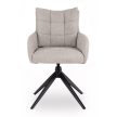 Otočná stolička v sivej farbe – JULY