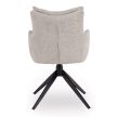 Otočná stolička v sivej farbe – JULY