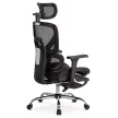 Forgószék ergonomikus kialakítással, fekete színben. KAIR