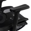 Forgószék ergonomikus kialakítással, fekete színben. KAIR