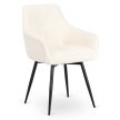 LARISA forgó étkezőszék krém bouclé