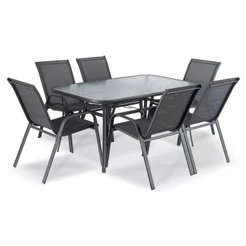LIBERTY Garden Furniture Set Black