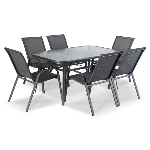 LIBERTY Garden Furniture Set Black