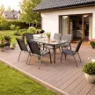 LIBERTY Garden Furniture Set Black