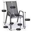 LIBERTY Garden Furniture Set Black