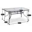LIBERTY Garden Furniture Set Black