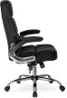 LONDON Swivel Chair Black Velvet