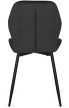 LUCKY szék, fekete, velúr