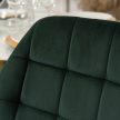 Green Velvet Dining Chair LUCKY