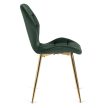 Green Velvet Dining Chair LUCKY